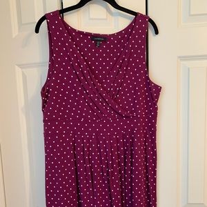Lands end sleeveless dress
